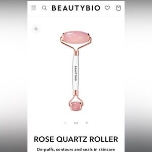 Beauty Bio Rose Quartz Crystal Roller